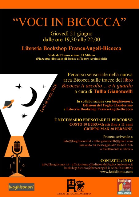 Voci in Bicocca 21 giugno 2018 loc
