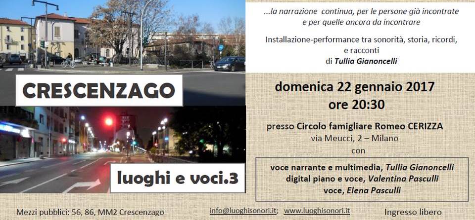 invito Crescenzago. luoghi e voci.3